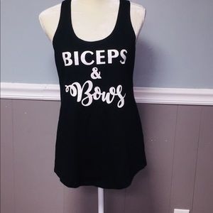 Biceps & Bows Workout Tank